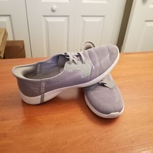 Skechers Hands Free Slip-Ins On The Go Sneakers Women's Size 8 Grey SN137290